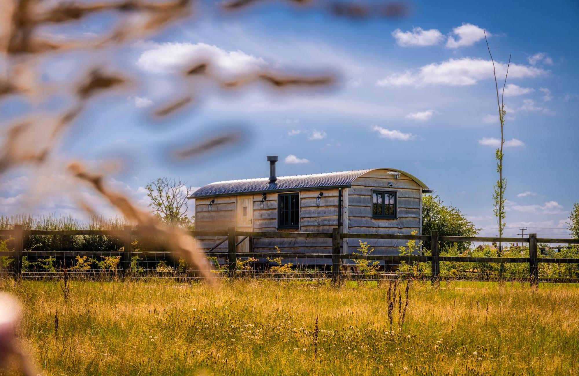 Monkwood Shepherds Hut - Ockeridge Rural Retreats Worcester Extérieur photo