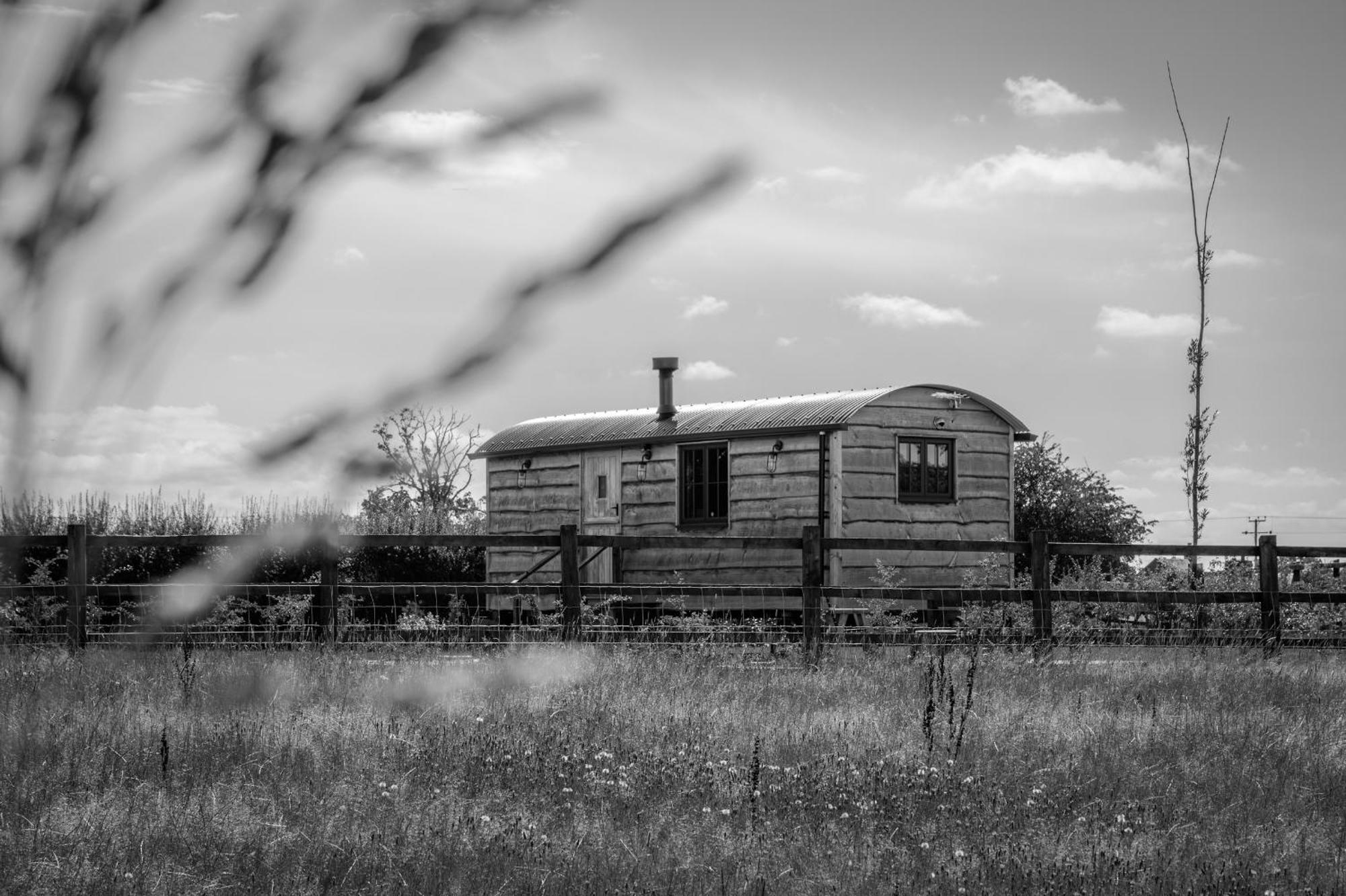 Monkwood Shepherds Hut - Ockeridge Rural Retreats Worcester Extérieur photo